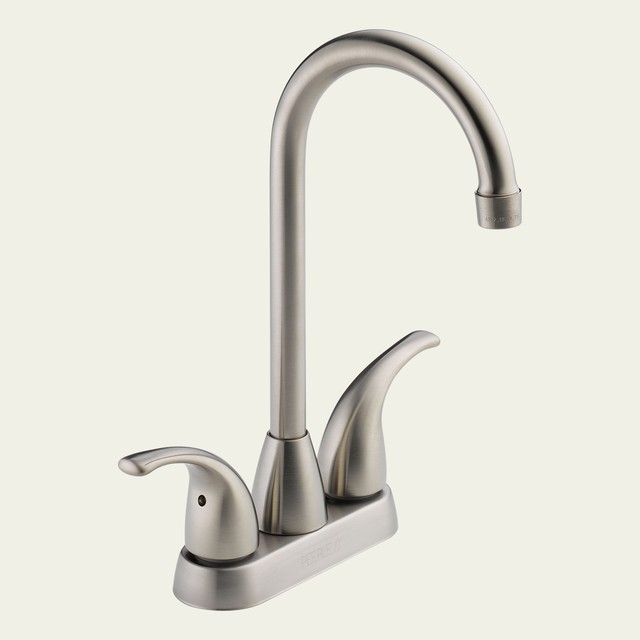 Peerless P288LF-SS Choice Two Handle Bar-Prep Faucet in Stainless