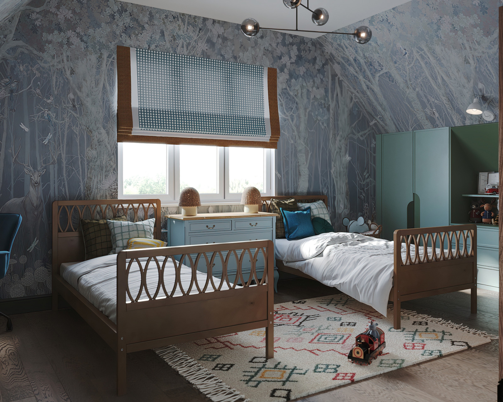 Загородный дом для молодой семьи с котами