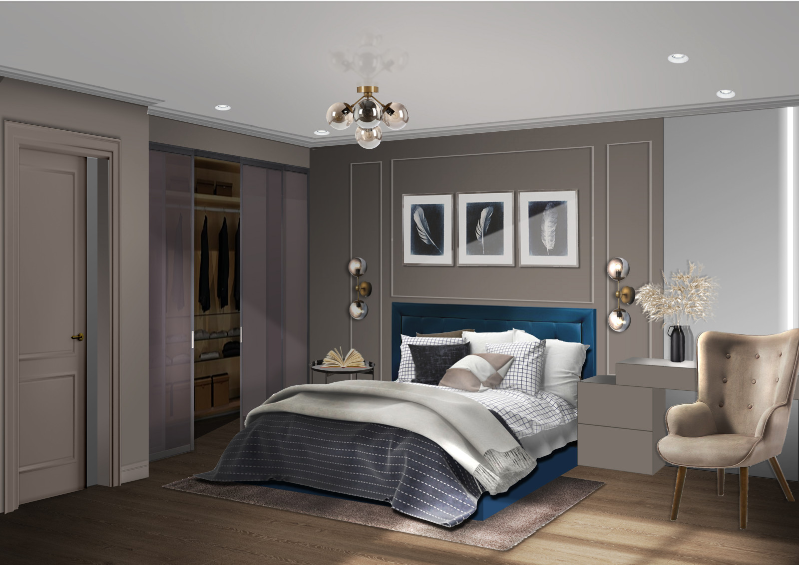 Современная классика в цвете тауп