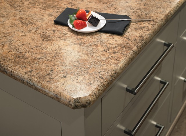 7732 Butterum Granite Formica Laminate With Bullnose Idealedge