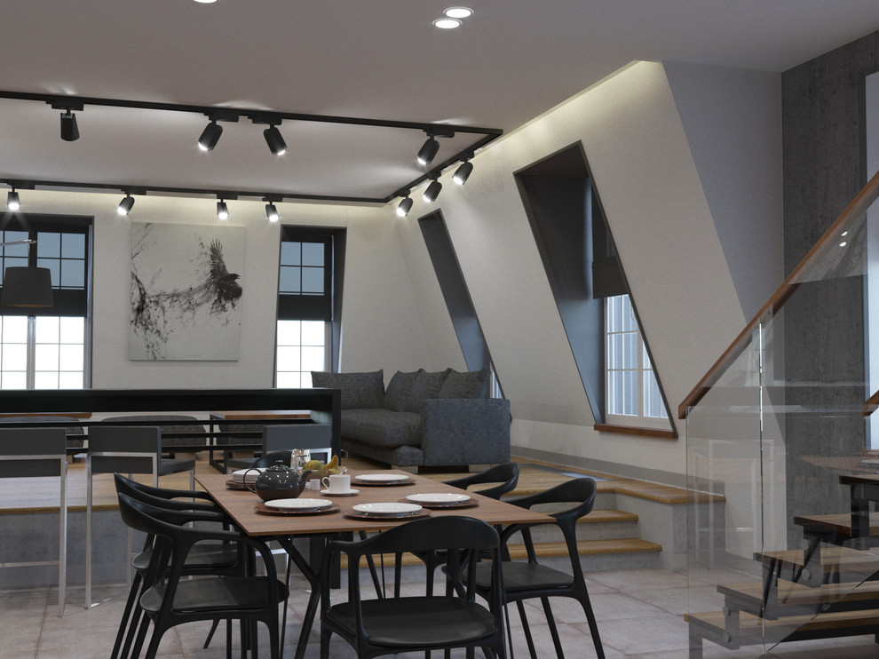 2-х уровневая квартира-студия в п. Европейский