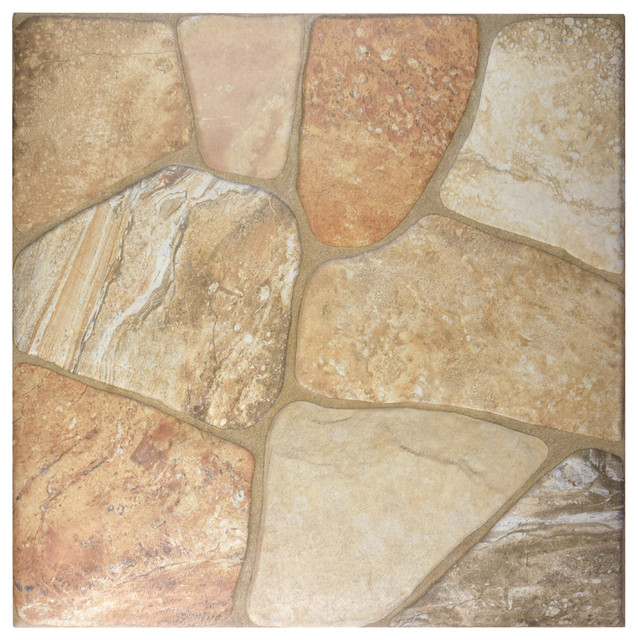 17 75 X17 Rhone Ceramic Floor Wall Tiles Set Of 8 Traditional 17 75 X17 Rhone Ceramic Floor Wall Tiles Set Of 8 Traditional And Tile By Somertile