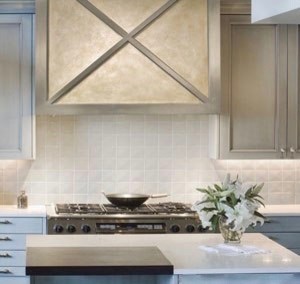 Example of a transitional kitchen design in Toronto