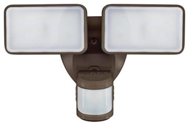 Heathco Motion Activated Security Light 180 Deg Sensing Bronze