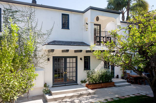 Whitley Heights Kitchen mediterranean-house-exterior