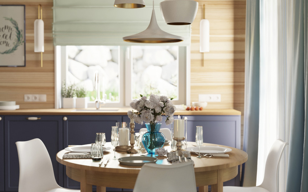 Индивидуальный проект загородного дома 100м²