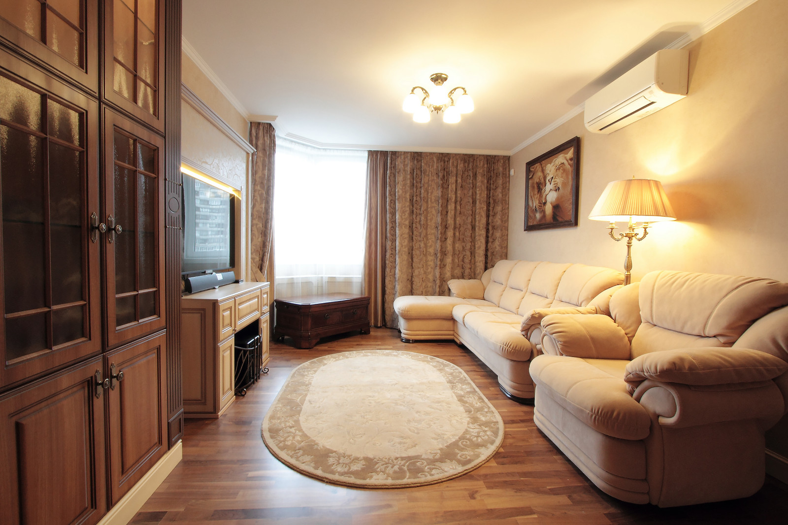 Гостиная в классическом стиле