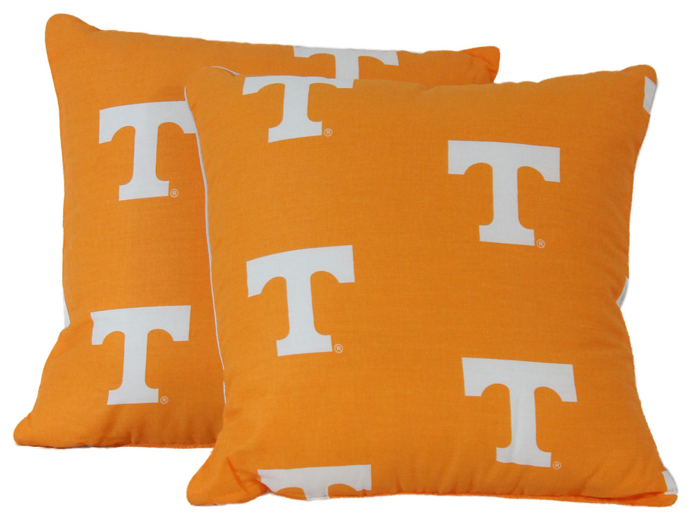 Tennessee Volunteers 16"x16" Decorative Pillow, Includes 2 Decorative Pillows