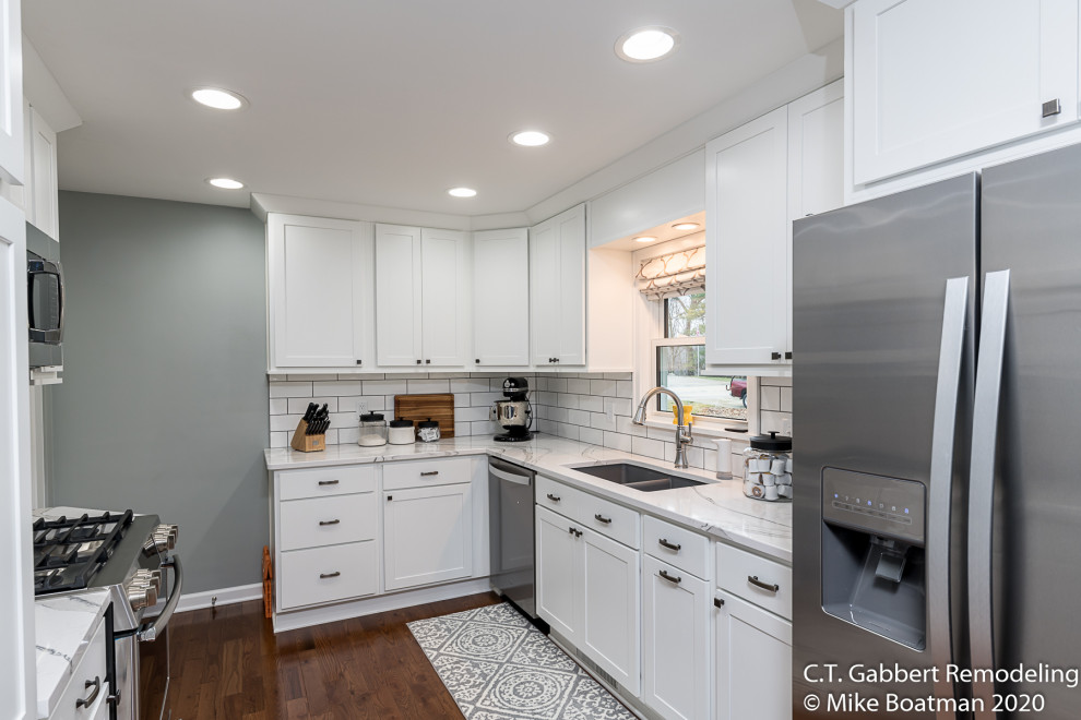 Kitchen - transitional kitchen idea in Chicago