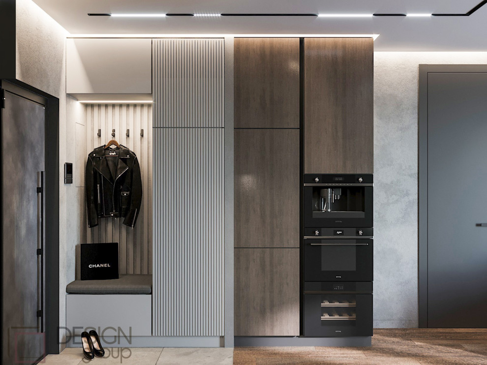 Дизайн-проект 2-комнатной квартиры в ЖК "Петровская Ривьера"