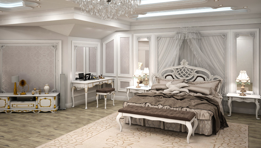 Дом в отрадном. Спальня.