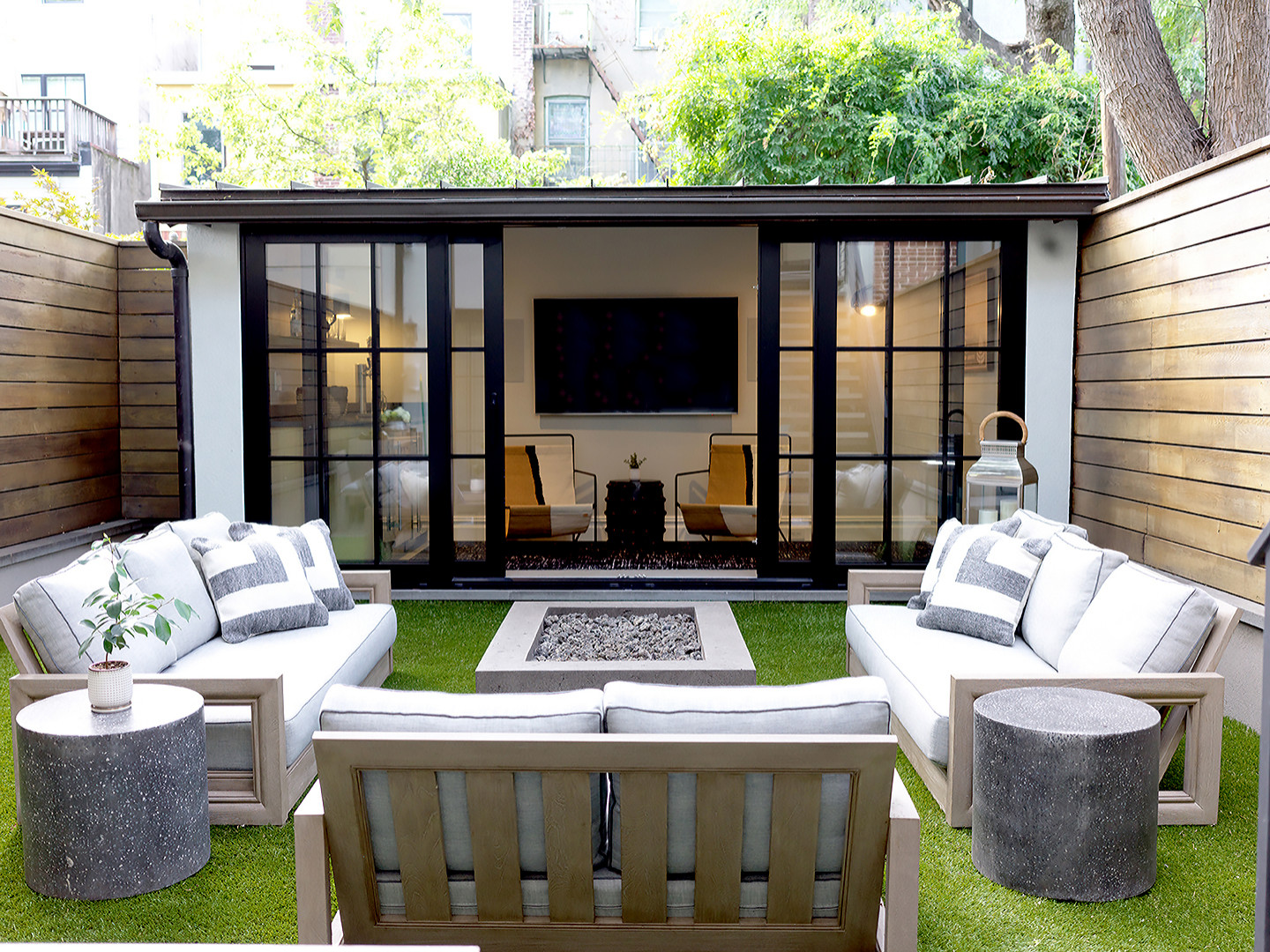 After: Backyard cabana