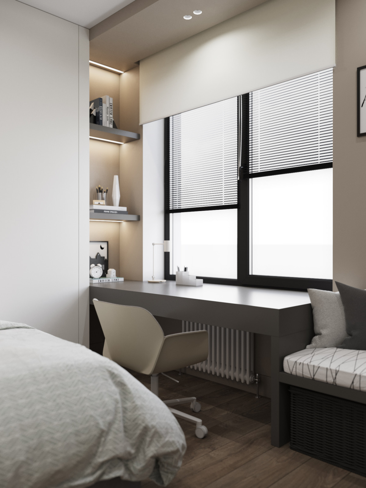 Уютный минимализм для молодой семьи