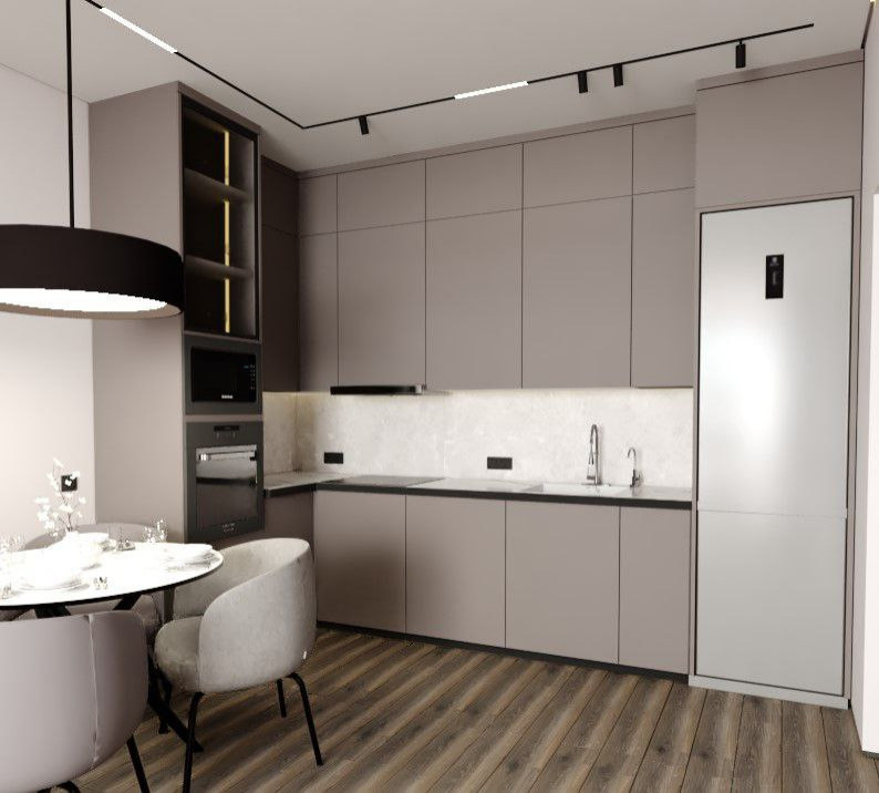 Дизайн интерьера квартиры в ЖК Клевер Парк, Екатеринбург