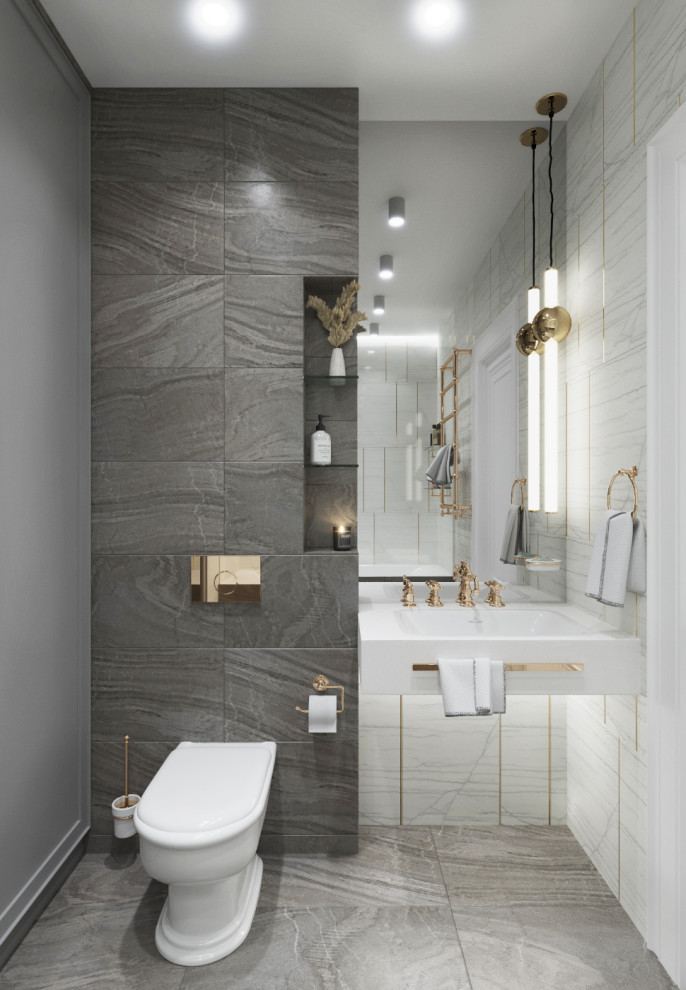 Дизайн-проект двухкомнатной квартиры в сдержанных тонах