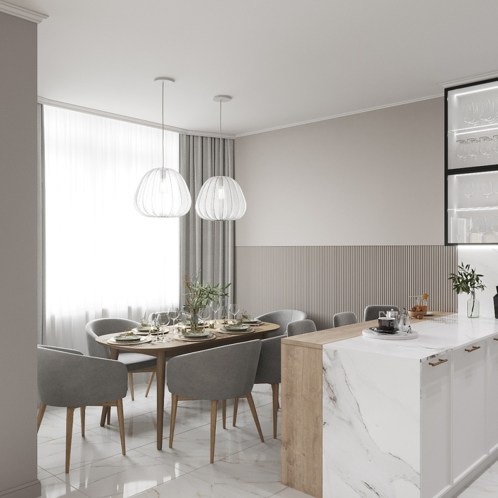 Проект квартиры 109 кв.м для семьи из г. Кемерово