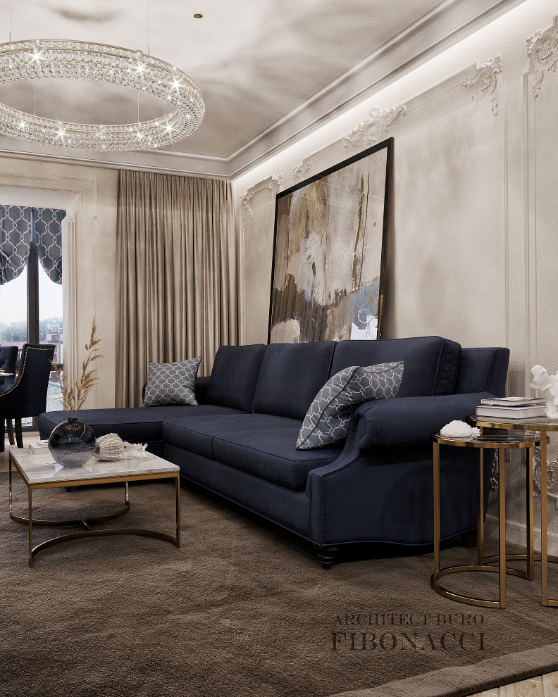 Проект квартиры 100 м. кв. на петровском острове