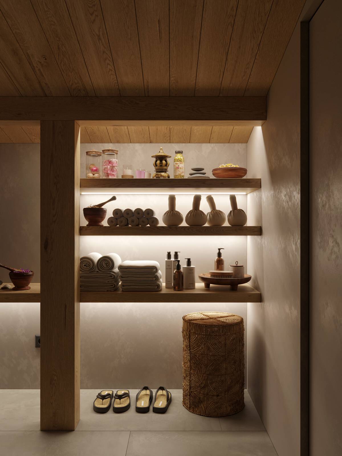 Массажная комната, спа-зона