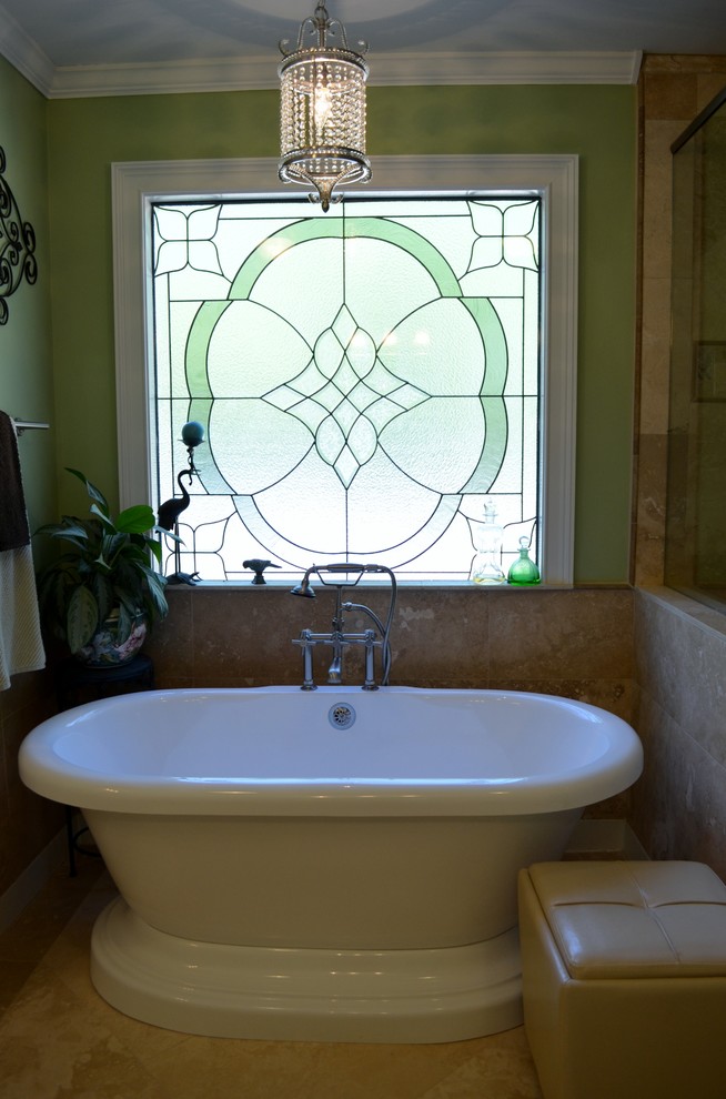 Home design - transitional home design idea in Atlanta