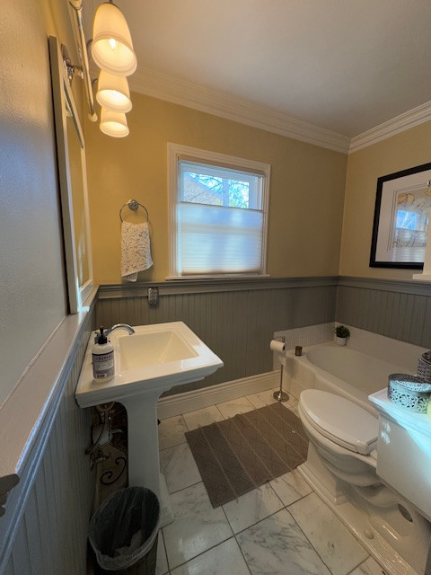 1940's Land Park Modern Bathroom Remodel