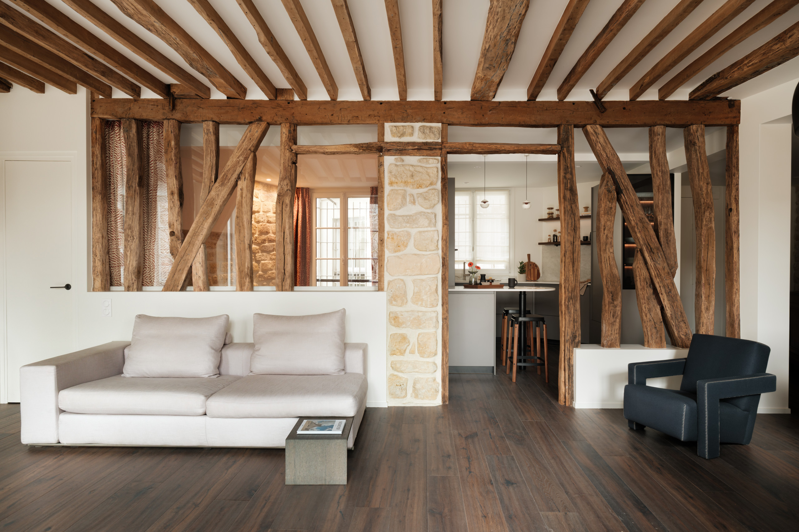 Appartement ancien - Paris 1er - 90 m2