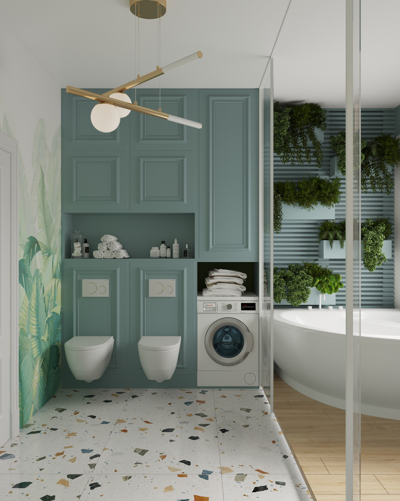 Санузел в частном доме