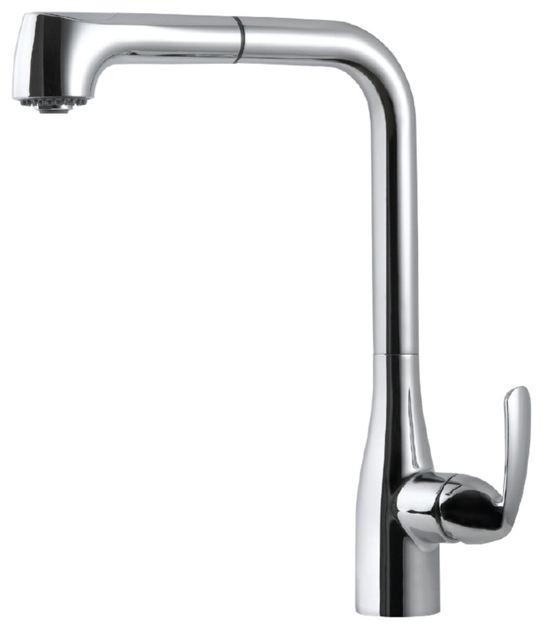 Cora Pull Out Kitchen Faucet With CeraDox Technology Transitional