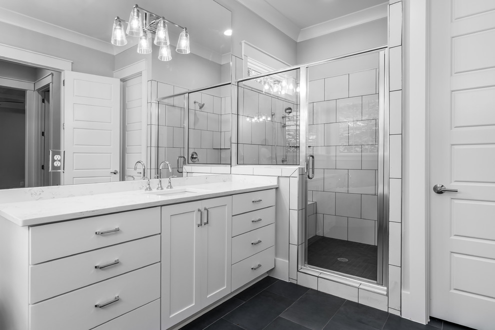 Bathroom - transitional bathroom idea