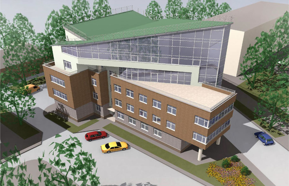 Административно-бытовой корпус Ростовских городских электрических сетей