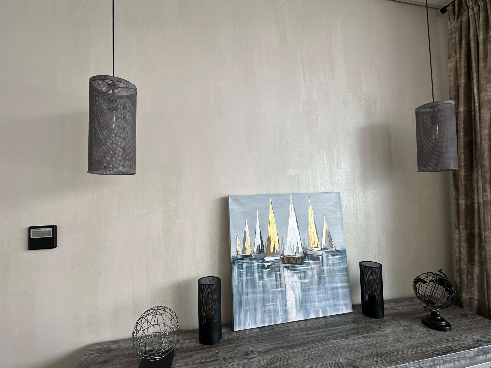 Декоративная штукатурка мокрый шелк для рабочего кабинета