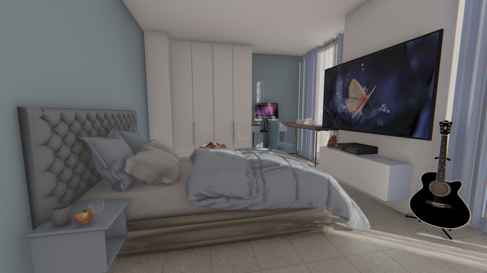 Планировки существующего коттеджа и планировка территории