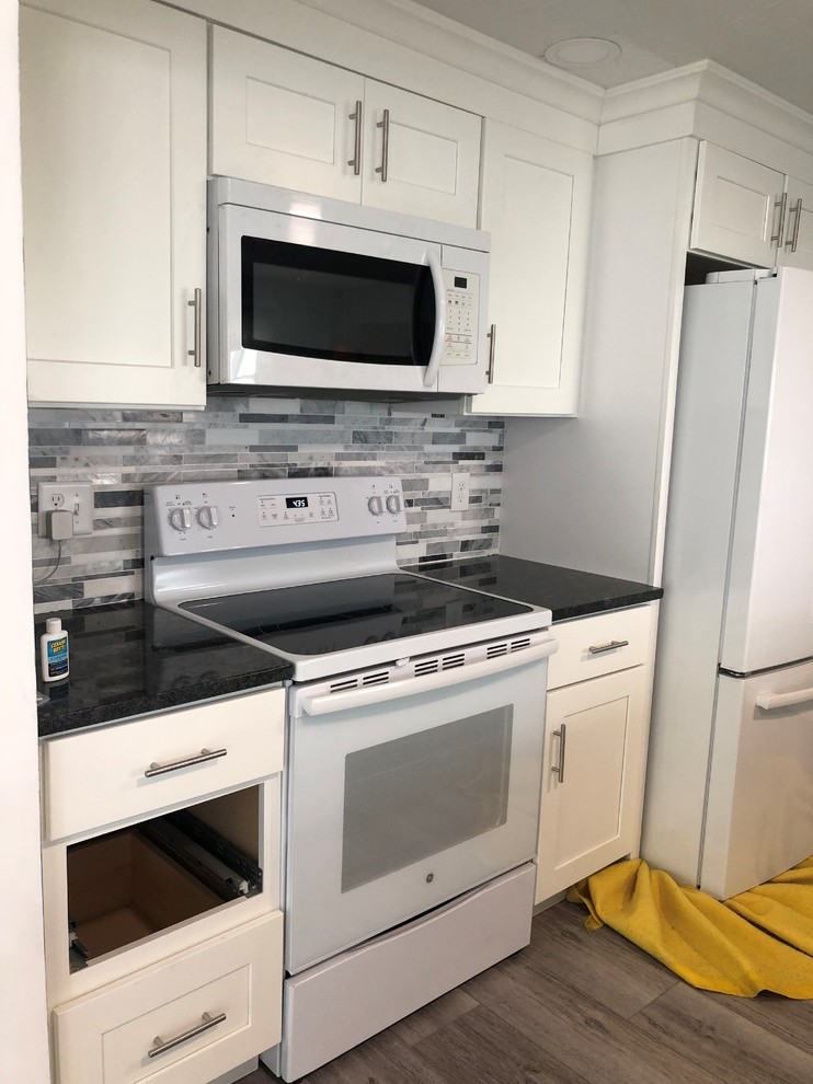 Inspiration for a transitional kitchen remodel in Providence