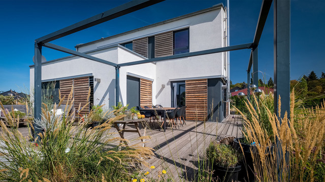 Designhaus in Magdeburg Westerh&uuml;sen deck