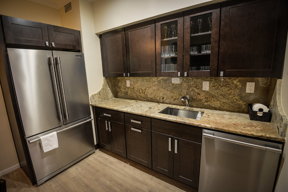 Transitional kitchen photo in Baltimore