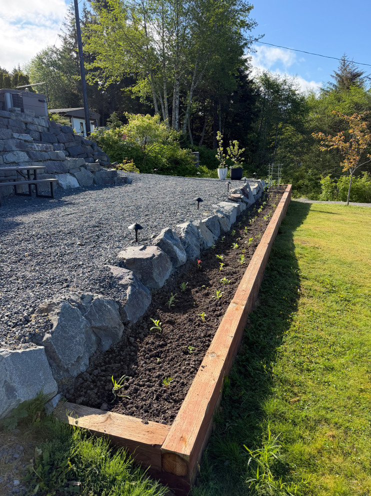 Retaining Wall Planter