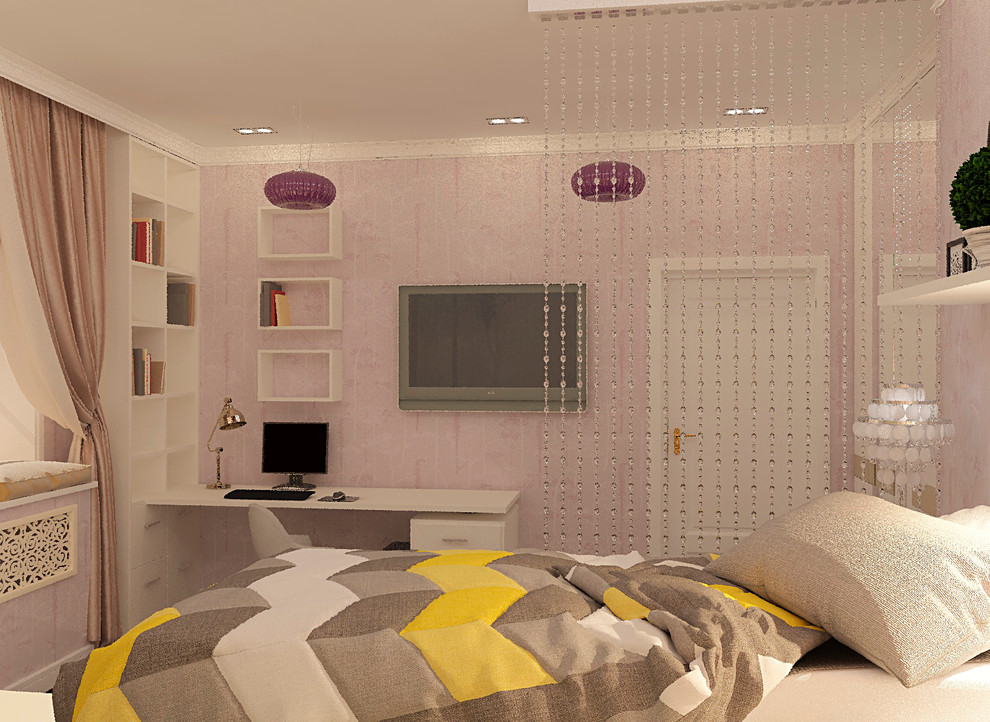 Комната девочки 9 лет в частном доме