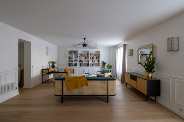 Projet V contemporary-living-room