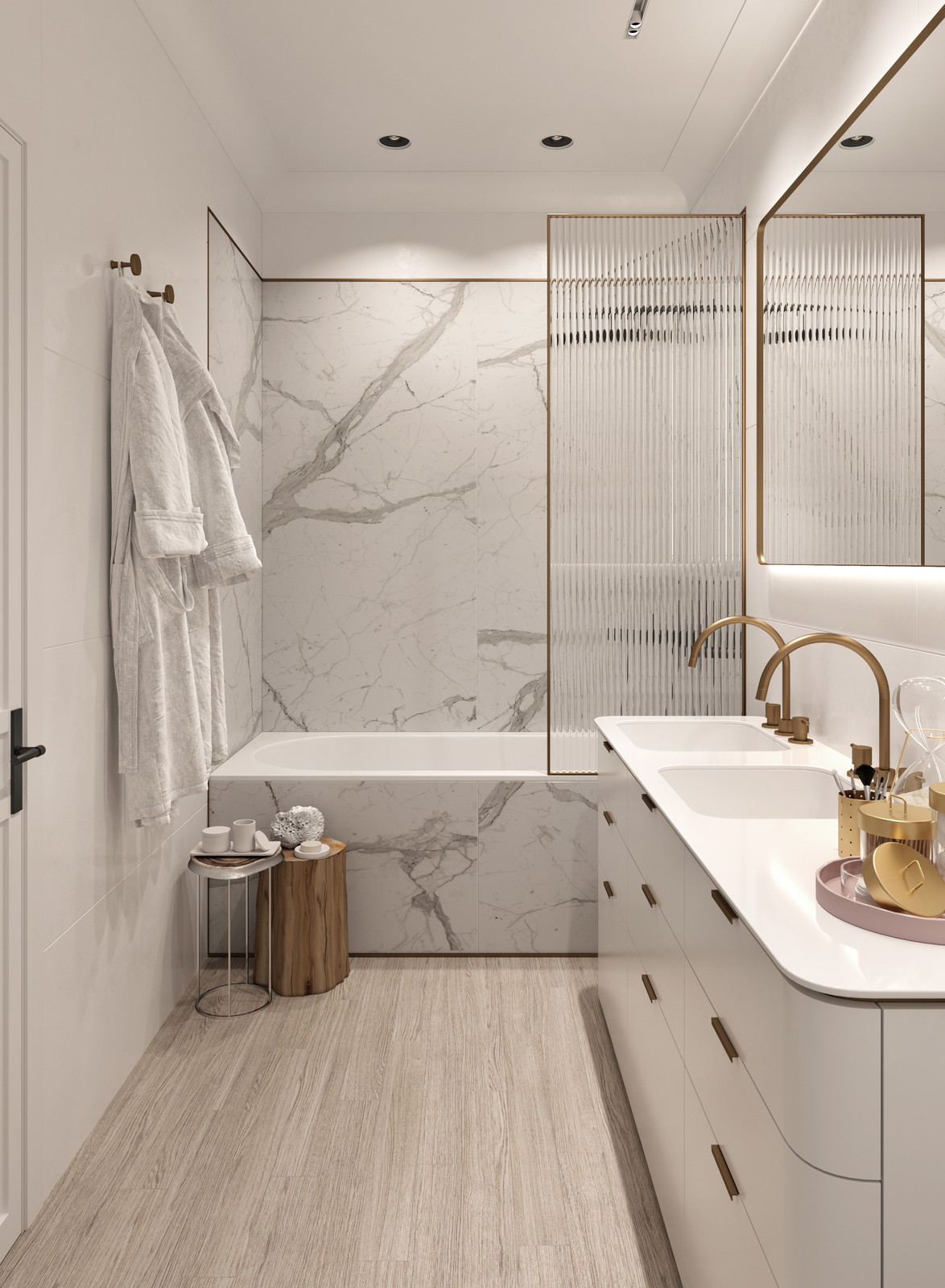 Двухкомнатная квартира в ЖК "Береговой"