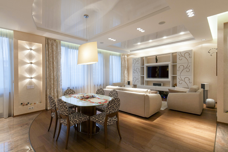 В мягких красках