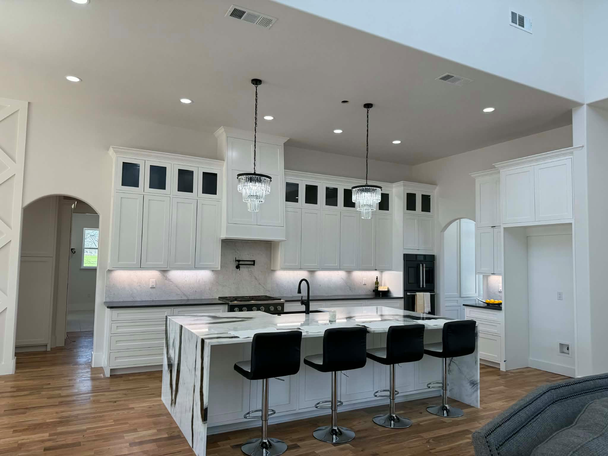 Kitchen from Living Room
