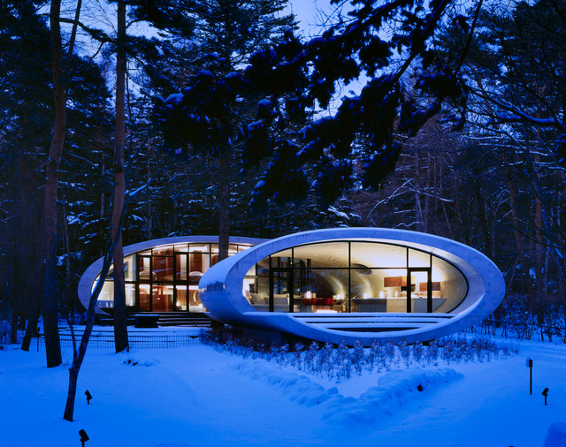 Shell contemporaneo-facciata