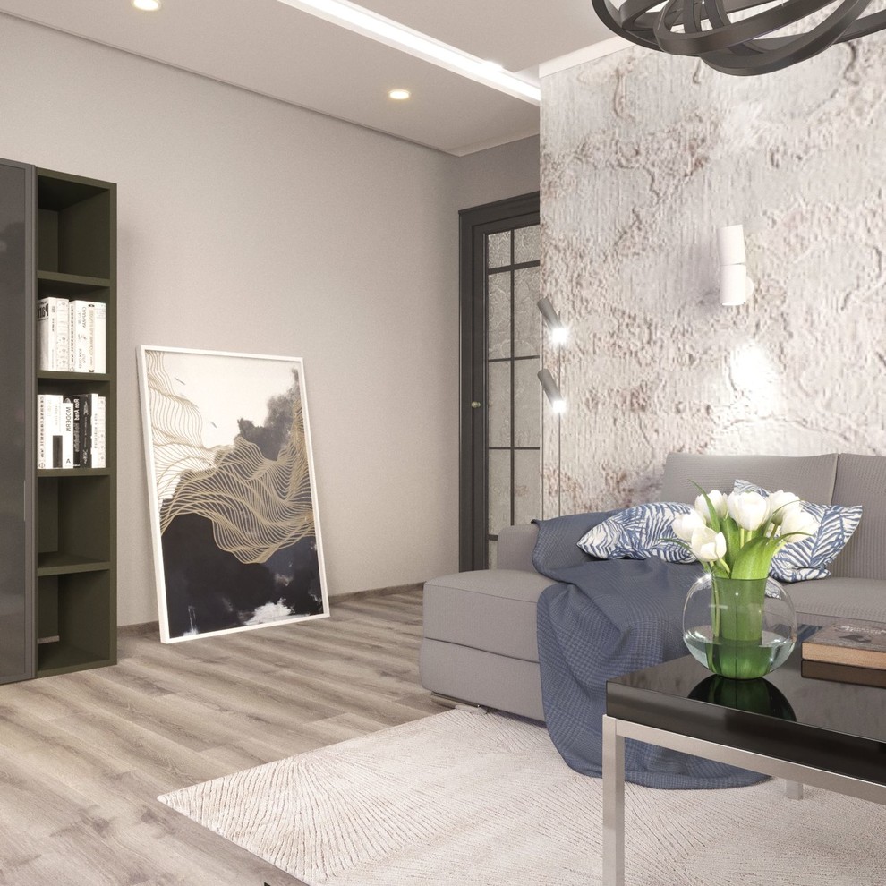 Дизайн-проект интерьера квартиры "За гранью"