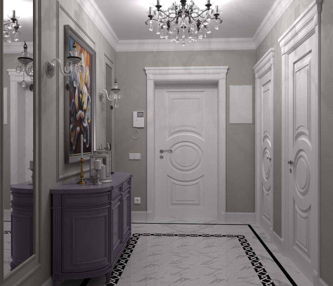 Интерьер квартиры во Владикавказе на Пр. Коста, 83. Классика.