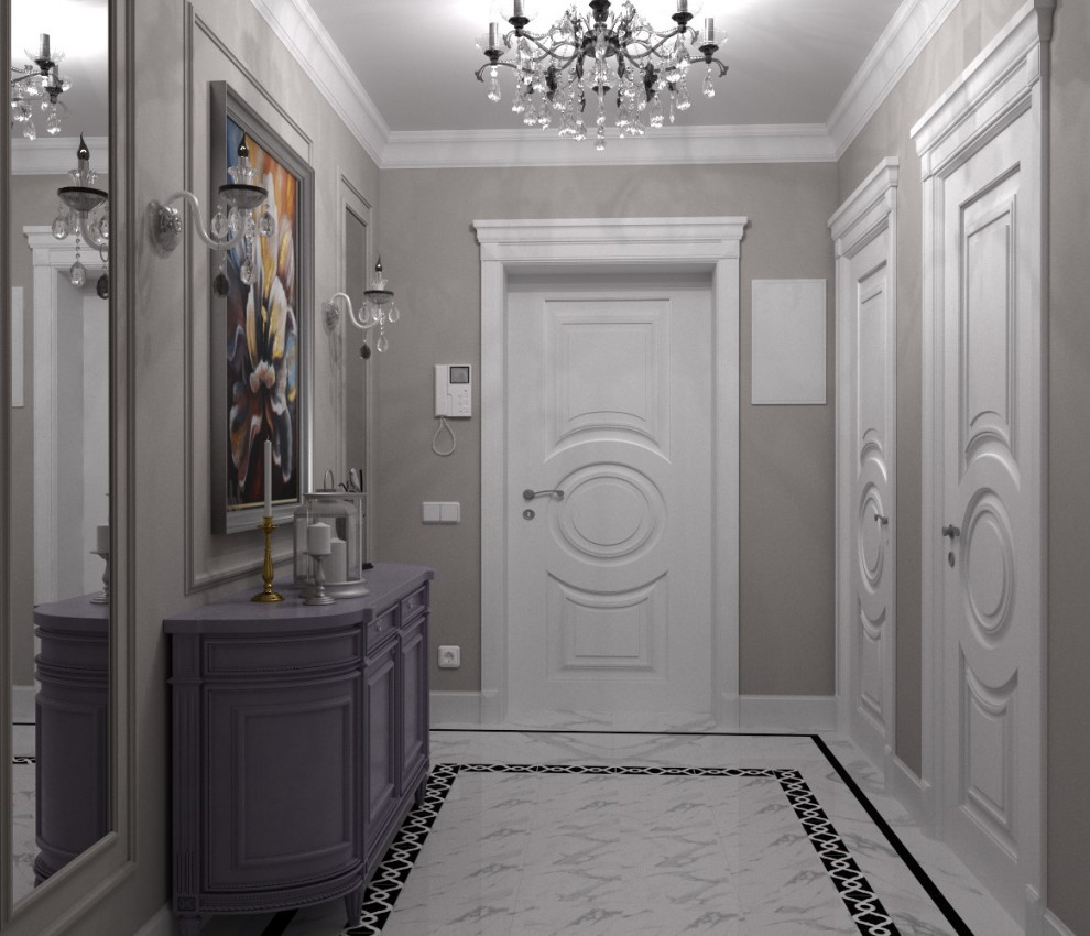 Интерьер квартиры во Владикавказе на Пр. Коста, 83. Классика.