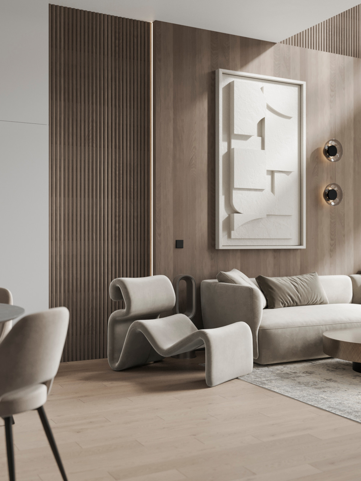 Роскошные апартаменты: два уровня элегантности