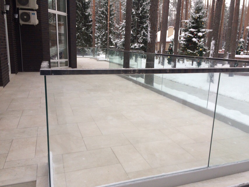 Ограждения террасы по периметру