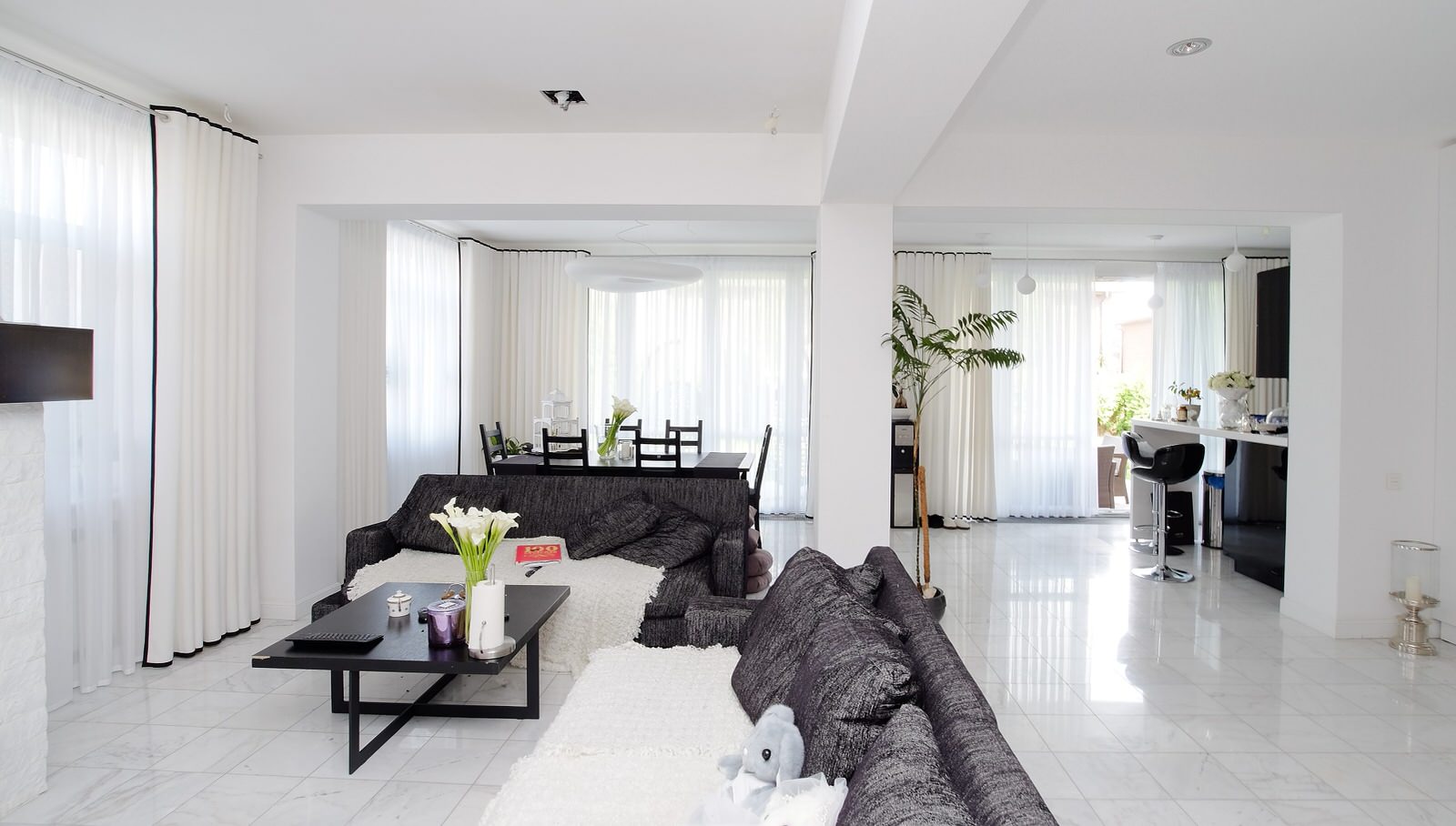 Белые облака