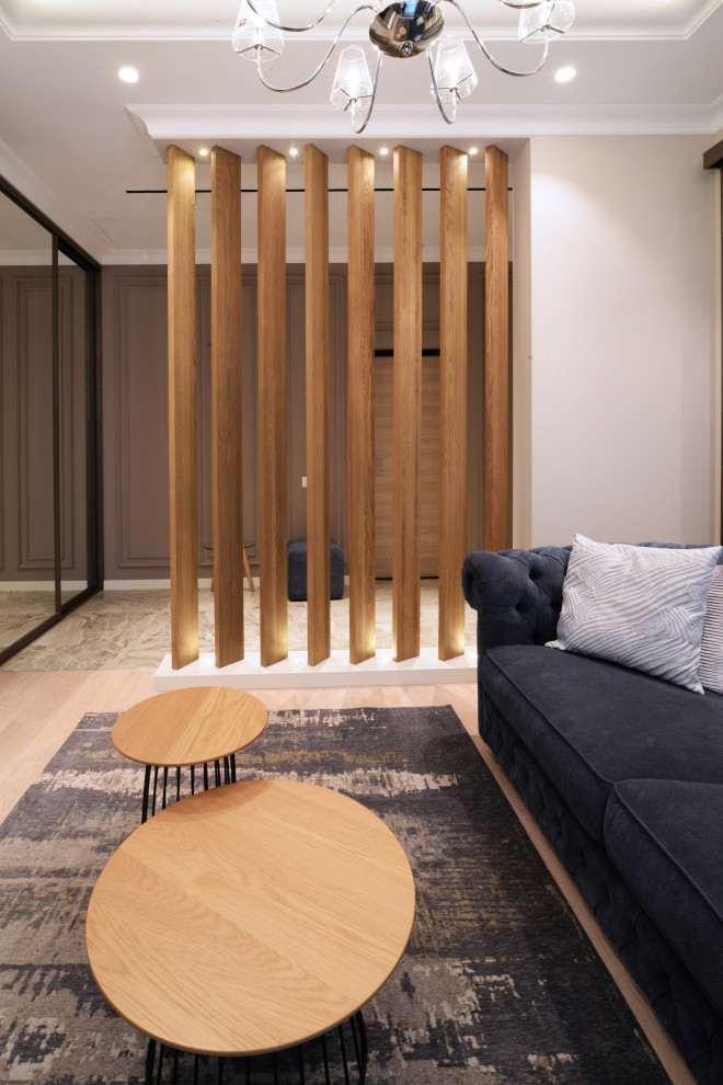 Небольшая квартира в неоклассическом стиле