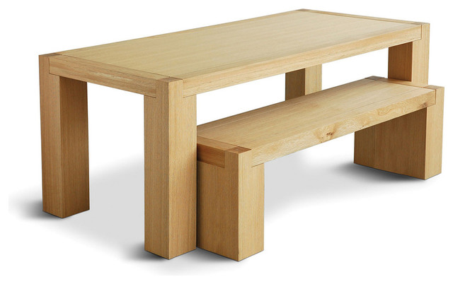 Chunk Dining Bench minimalistisch-esszimmerbaenke