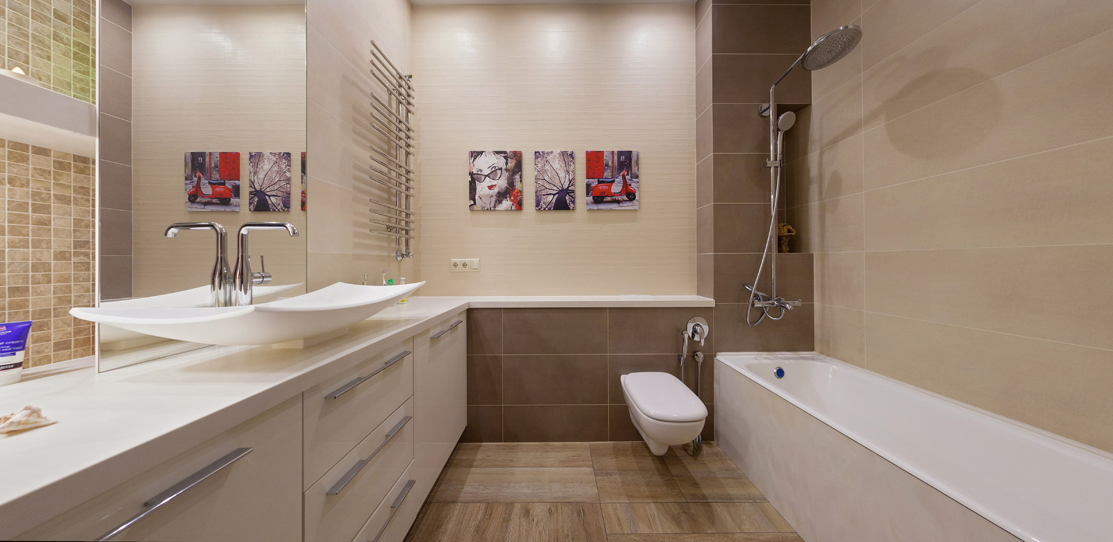 Дизайн квартиры с использованием искусственного камня